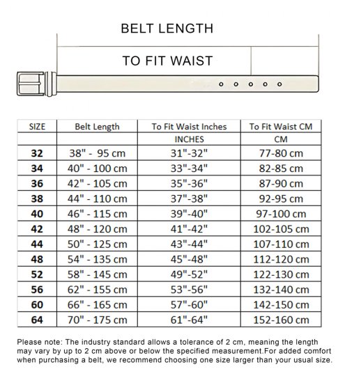 D555 Dylan Tan Bonded Leather Belt - Lange gürtel - Lange Gürtel für Männer