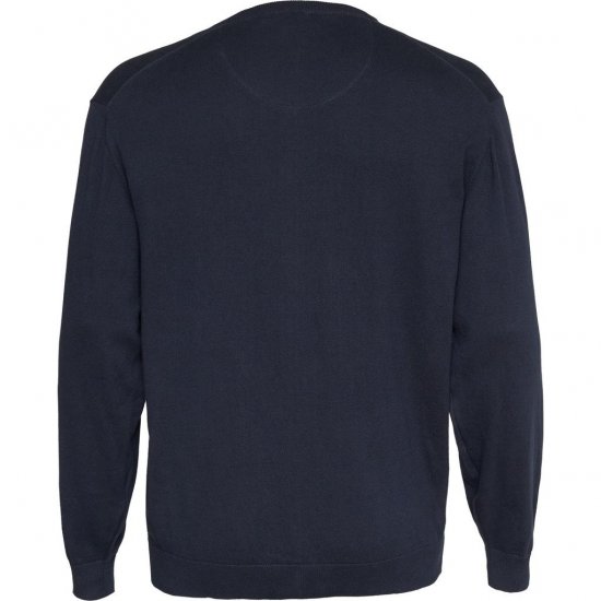 North Latitude V-neck knit Night Sky - Herren-sweater und -hoodies - Herren-Sweater und -Hoodies in großen Größen