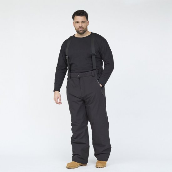 North Latitude Ski pant Black - Skibekleidung - Ski- & Winterkleidung in großen Größen