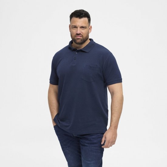 North Latitude Polo Navy Blue - Polo-shirts für herren - Polo-Shirts für Herren in großen Größen