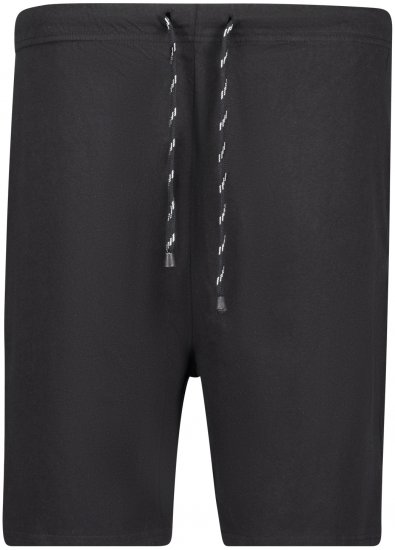 Adamo Gerd Pyjama Shorts Black - Herrenunterwäsche & bademode - Herrenunterwäsche & Bademode in großen Größen