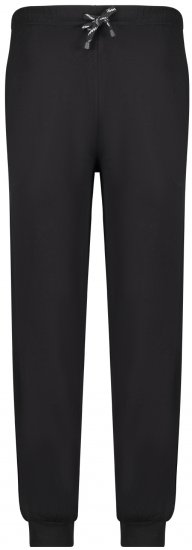 Adamo Jakob Pyjama Pants with Cuffs Black - Herrenunterwäsche & bademode - Herrenunterwäsche & Bademode in großen Größen