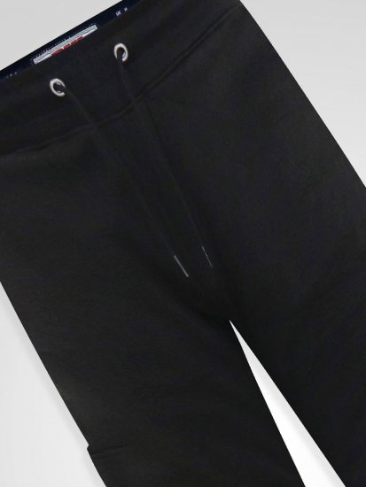 D555 Dexter 1 Cargo Jogger With Bear Embroidery TALL Schwarz - TALL jogginghosen - Lange Beine? TALL Sweatpants passen