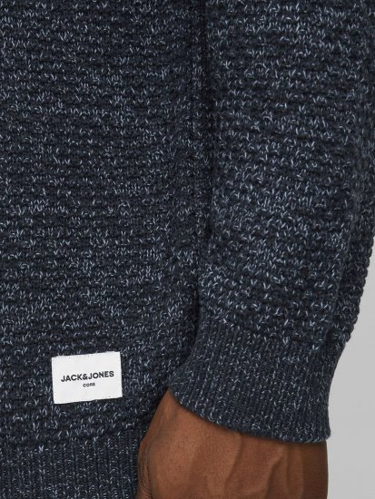 Jack & Jones JCOBRANDON Knit Navy Blazer - Herren-sweater und -hoodies - Herren-Sweater und -Hoodies in großen Größen