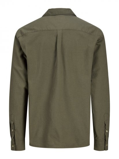 Jack & Jones Tristan Overshirt khaki - Herrenhemden - Herrenhemden in großen Größen