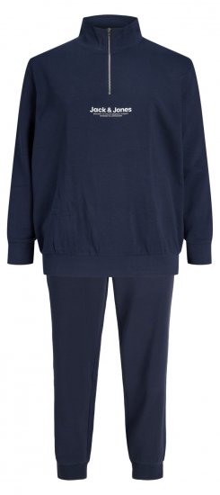 Jack & Jones Vesterbro Trainingsanzug navyblau - Herren-sweater und -hoodies - Herren-Sweater und -Hoodies in großen Größen