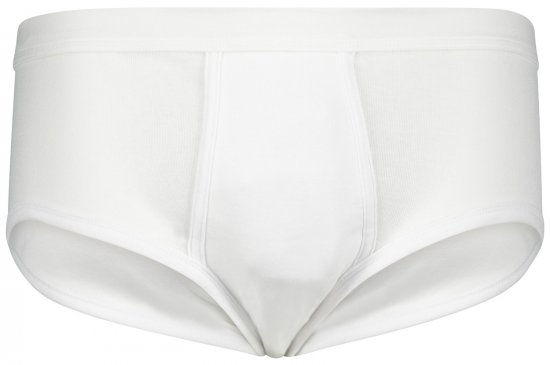 Adamo Royal Fine Ribbed Briefs White - Herrenunterwäsche & bademode - Herrenunterwäsche & Bademode in großen Größen