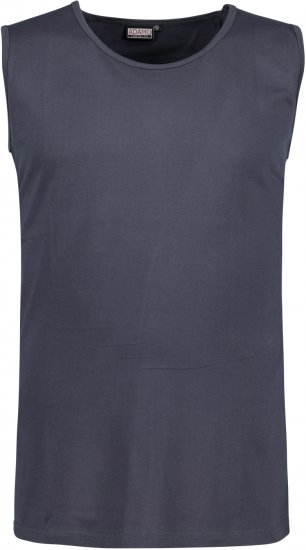 Adamo Rod Comfort Fit Tank Top Charcoal - Herren-T-Shirts - Herren-T-Shirts in großen Größen