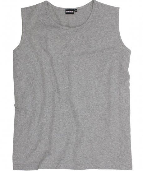 Adamo Rod Comfort Fit Tank Top Grey - Herren-T-Shirts - Herren-T-Shirts in großen Größen