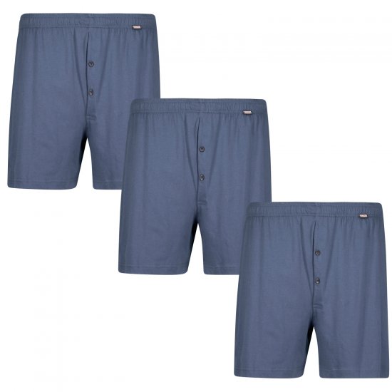 Adamo James Boxershorts 3-pack Dark Denim - Herrenunterwäsche & bademode - Herrenunterwäsche & Bademode in großen Größen