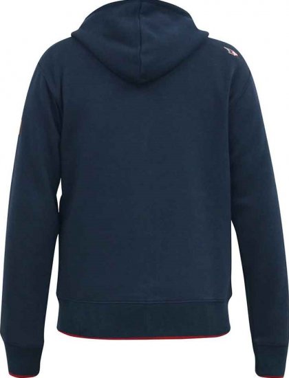 D555 WORCESTER Full Zip Hoody With Brooklyn Chest Print - Herren-sweater und -hoodies - Herren-Sweater und -Hoodies in großen Größen