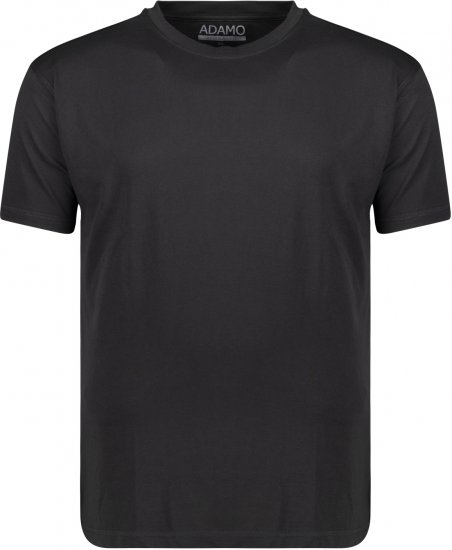 Adamo Kevin Regular fit T-shirt Black - Herren-T-Shirts in großen Größen - Herren-T-Shirts in großen Größen