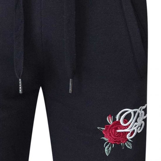 D555 Matt Fashion Sweatpants Black - Jogginghosen für herren - Jogginghosen für Herren in großen Größen
