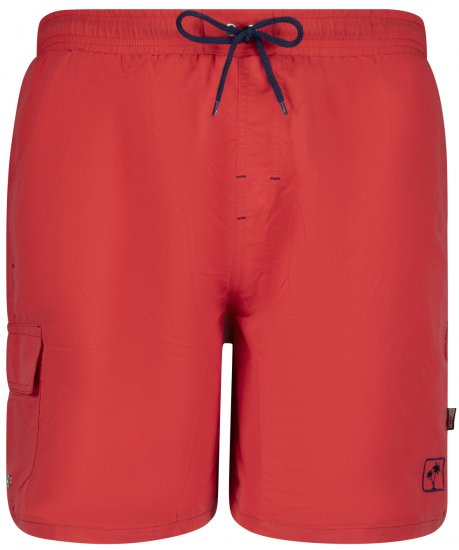 Adamo Kuba Cargo Swimshorts Red - Herrenunterwäsche & bademode - Herrenunterwäsche & Bademode in großen Größen