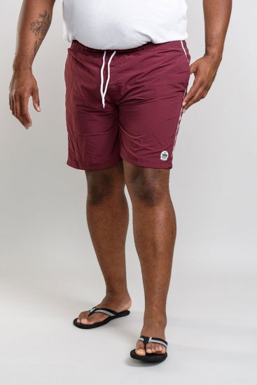 D555 Yarrow Swimshorts Burgundy - Herrenunterwäsche & bademode - Herrenunterwäsche & Bademode in großen Größen