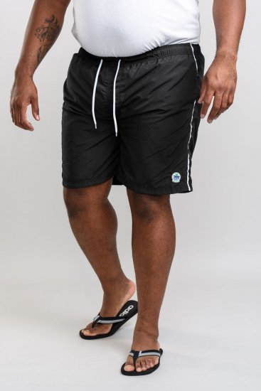 D555 Yarrow Swimshorts Black - Herrenunterwäsche & bademode - Herrenunterwäsche & Bademode in großen Größen