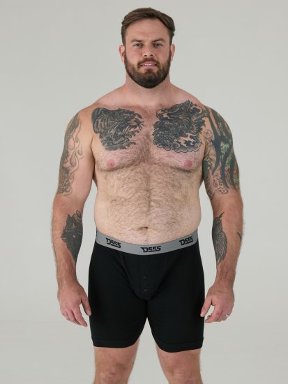 Duke Driver Boxershorts Black, Grey, Navy 3-Pack - Herrenunterwäsche & bademode - Herrenunterwäsche & Bademode in großen Größen