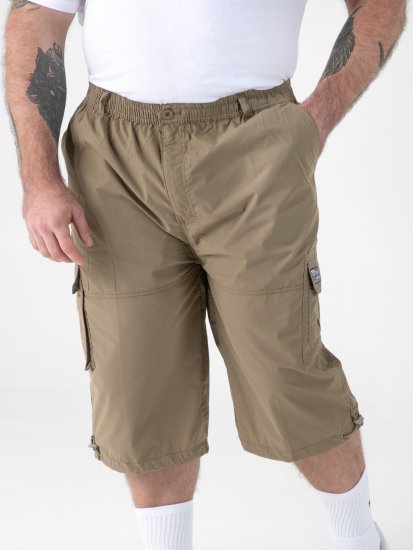 D555 Mason Cargo Shorts Sand - Herrenshorts - Herrenshorts in großen Größen