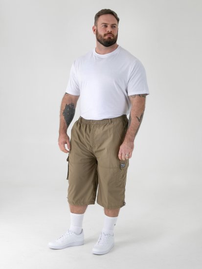 D555 Mason Cargo Shorts Sand - Herrenshorts - Herrenshorts in großen Größen