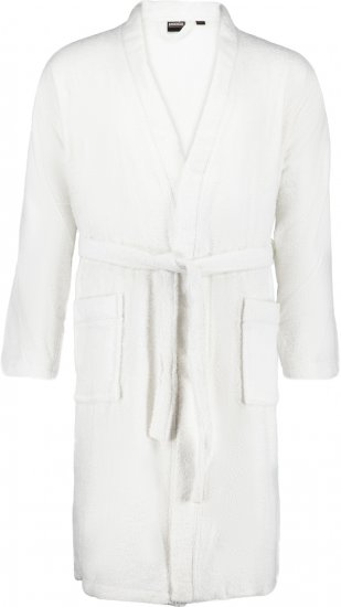 Adamo Joey Bathrobe White - Herrenunterwäsche & bademode - Herrenunterwäsche & Bademode in großen Größen