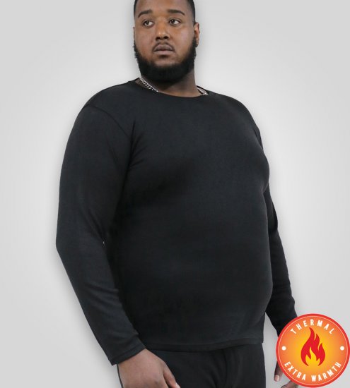 D555 Exeter Thermal Long Sleeve T-Shirt - Herrenunterwäsche & bademode - Herrenunterwäsche & Bademode in großen Größen