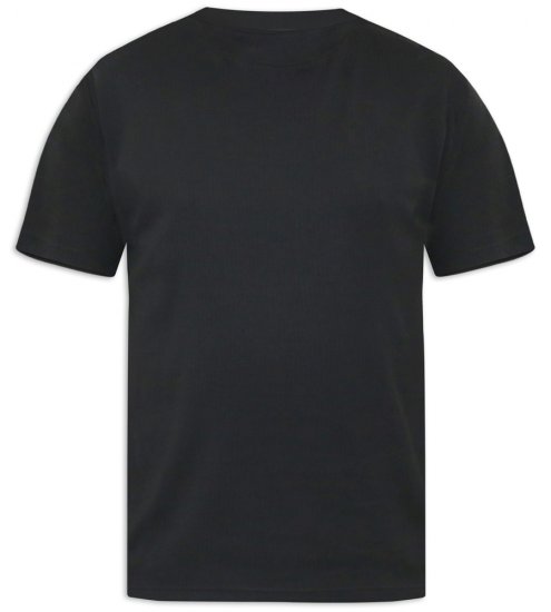 D555 Motherwell Thermal Short Sleeve T-Shirt Black - Herrenunterwäsche & bademode - Herrenunterwäsche & Bademode in großen Größen