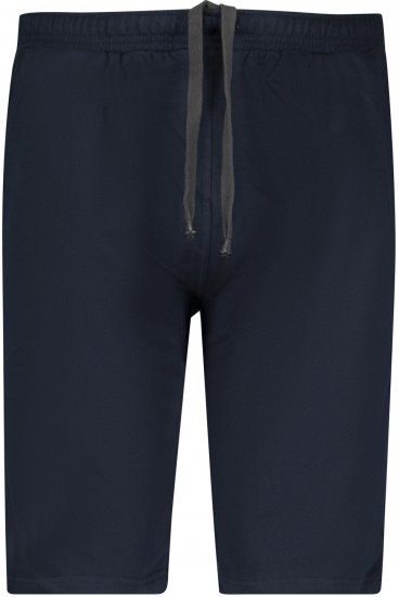 Adamo Athen Sweatshorts Navy - Jogginghosen für herren - Jogginghosen für Herren in großen Größen