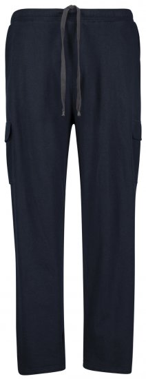 Adamo Athen Sweatpants with Cargo-pocket Navy - Jogginghosen für Herren in großen Größen - Jogginghosen für Herren in großen Größen