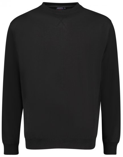 Adamo 159303 Sweatshirt Schwarz - Herren-sweater und -hoodies - Herren-Sweater und -Hoodies in großen Größen