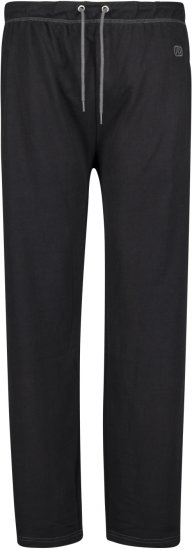 Adamo Markus Sweatpants with draw-cord Black - Jogginghosen für herren - Jogginghosen für Herren in großen Größen