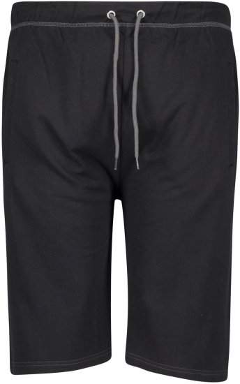 Adamo Moritz Sweatshorts Black - Jogginghosen für herren - Jogginghosen für Herren in großen Größen