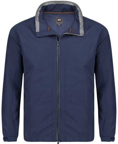 Adamo Oswin Lightweight Fitness Jacket Navy - Sportbekleidung & outdoor - Sportbekleidung in große größen für herren
