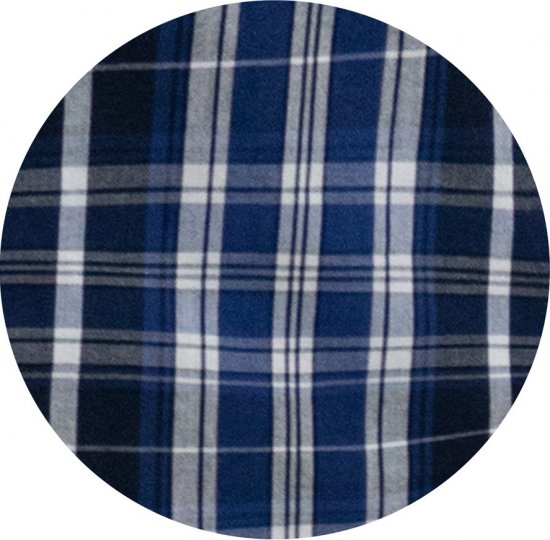 D555 Walsall Button Down Collar Short Sleeve Shirt Navy Shirt - Herrenhemden - Herrenhemden in großen Größen