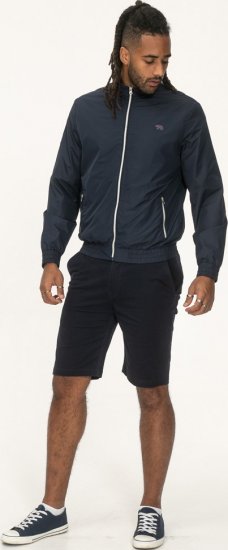 D555 Ealing Lightweight Zip Through Jacket With Zip Pockets Navy - Herren jacken - Herren Jacken in großen Größen