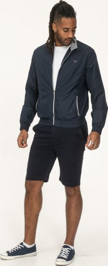 D555 Ealing Lightweight Zip Through Jacket With Zip Pockets Navy - Herren jacken - Herren Jacken in großen Größen