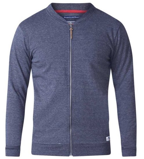 D555 Arnie Sweatshirt With Pocket Navy - Herren-sweater und -hoodies - Herren-Sweater und -Hoodies in großen Größen