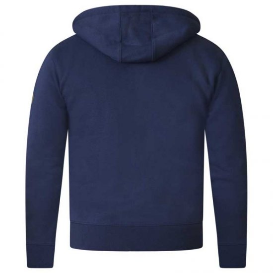 D555 Thurston Full Zip Hoodie Navy - Herren-sweater und -hoodies - Herren-Sweater und -Hoodies in großen Größen