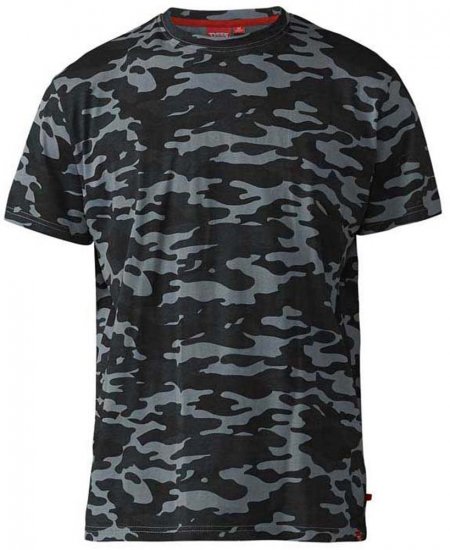D555 Gaston T-shirt Camo Storm - Herren-T-Shirts - Herren-T-Shirts in großen Größen