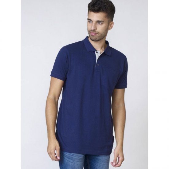 D555 Grant Poloshirt Dunkelblau - Polo-shirts für herren - Polo-Shirts für Herren in großen Größen