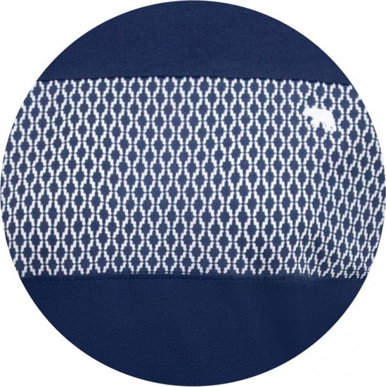 D555 Swansea Cut And Sew Crew Neck T-Shirt Navy - Herren-T-Shirts - Herren-T-Shirts in großen Größen