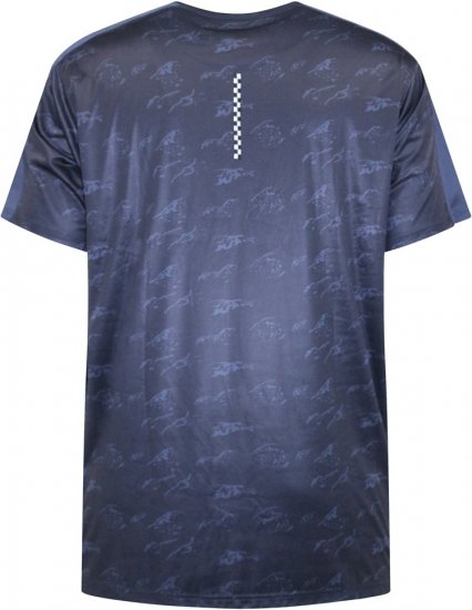 D555 Solihull Dry Wear Light Weight Poly Crew Neck T-Shirt Navy - Sportbekleidung & outdoor - Sportbekleidung in große größen für herren