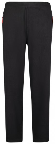 Adamo Ottawa Fleece Pants Black - Sportbekleidung & outdoor - Sportbekleidung in große größen für herren