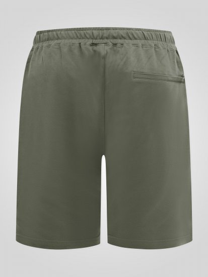 D555 Mitchell 1 Stretch Shorts mit Elastischem Bund Khaki - Jogginghosen für herren - Jogginghosen für Herren in großen Größen