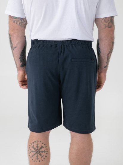 D555 Mitchell 2 Stretch Shorts mit Elastischem Bund Marineblau - Jogginghosen für herren - Jogginghosen für Herren in großen Größen