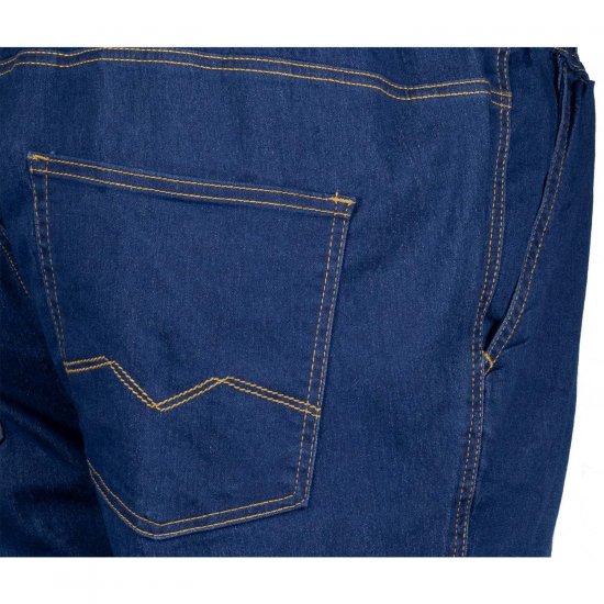 Adamo 199112 Jeans mit elastischem Bund Marineblau - Herren-jeans & -hosen - Herren-Jeans & -Hosen in großen Größen