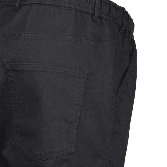 Adamo 199112 Jeans mit elastischem Bund Schwarz - Herren-jeans & -hosen - Herren-Jeans & -Hosen in großen Größen