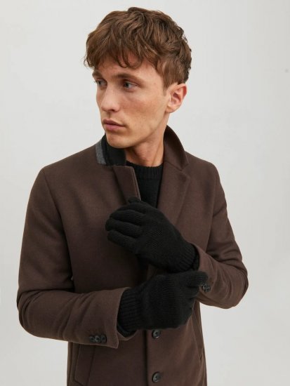 Jack & Jones Barry Strickhandschuhe Schwarz - Handschuhe - 