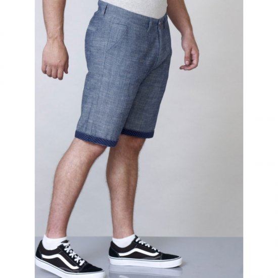 D555 Cliff Shorts Navy - Herrenshorts - Herrenshorts in großen Größen