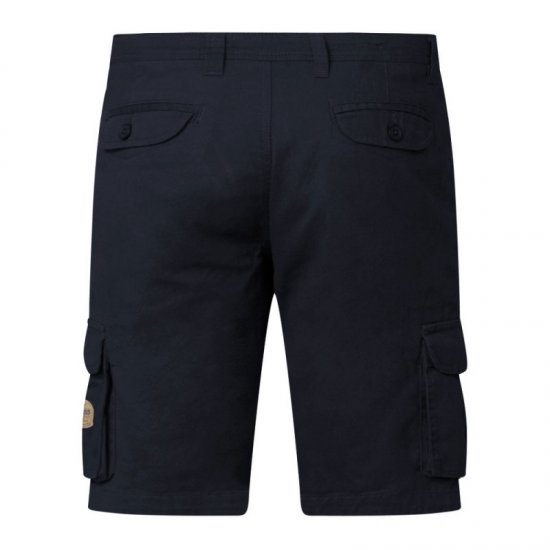 D555 Larry Cargo Shorts Navy - Herrenshorts - Herrenshorts in großen Größen
