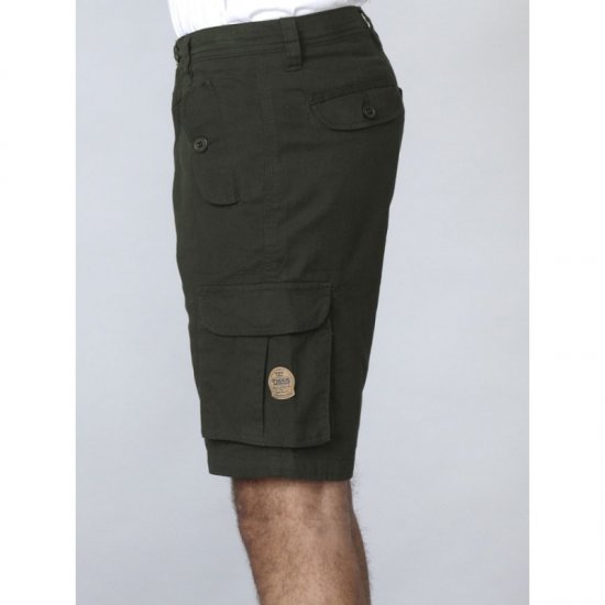 D555 Larry Cargo Shorts Khaki - Herrenshorts - Herrenshorts in großen Größen